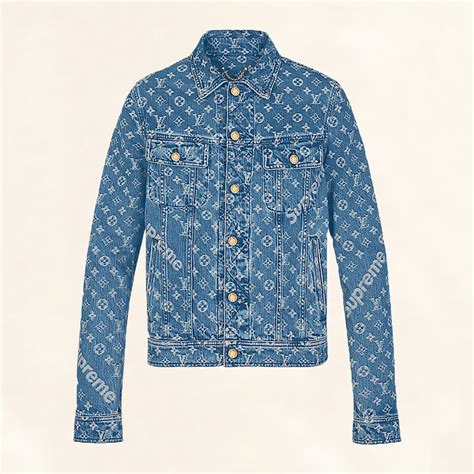 louis vuitton bomber jacket monogram|lv monogram denim jacket.